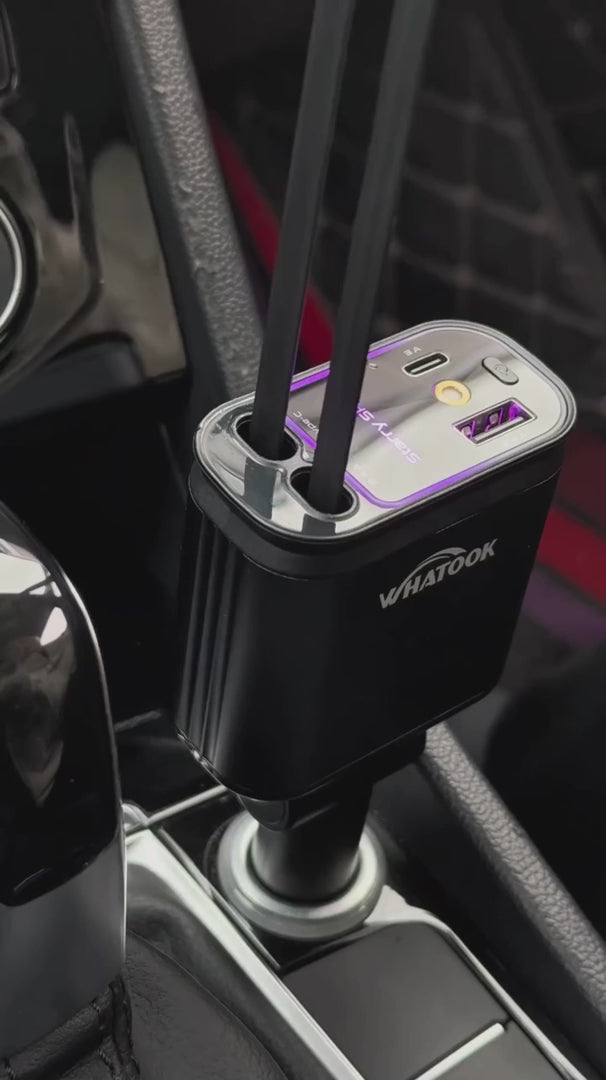 ChargeMate™ 4 in 1 Car Charger